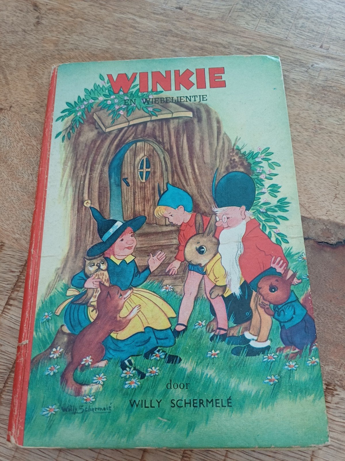 Winkie en Wiebelientje - Willy Schermelé, Ophalen of Verzenden, Gelezen, Willy Schermelé