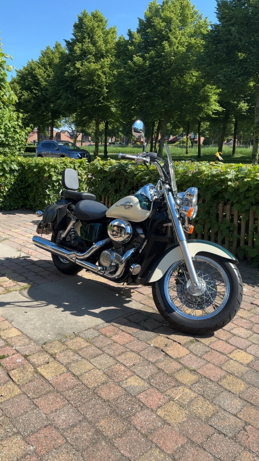 Honda VT750C Shadow uit 1998 - Nette staat, nieuwe band/accu, Motoren, Motoren | Honda, Particulier, Chopper, 2 cilinders, Gebruikt