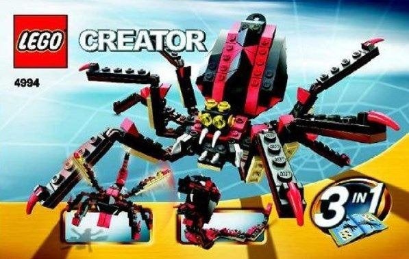 LEGO Fierce Creatures (4994), Ophalen of Verzenden, Gebruikt