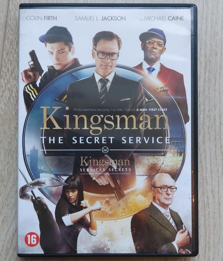 DVD - Kingsman: The Secret Service - Samuel L. Jackson, Vanaf 16 jaar, Ophalen of Verzenden, Zo goed als nieuw, Actie