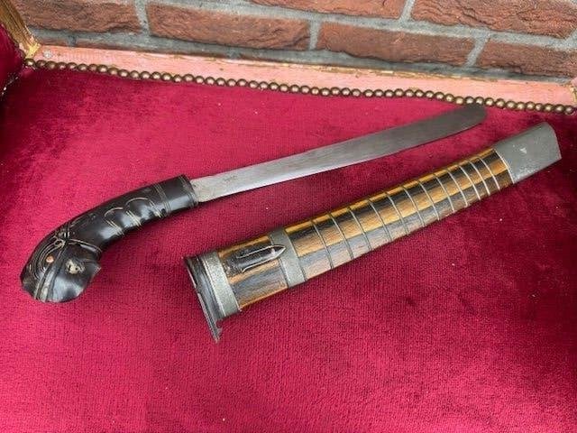 mooie oude pedang bentok-zwaard-golok, Bali, Ophalen of Verzenden, Overige soorten, Azië, Zwaard of Sabel