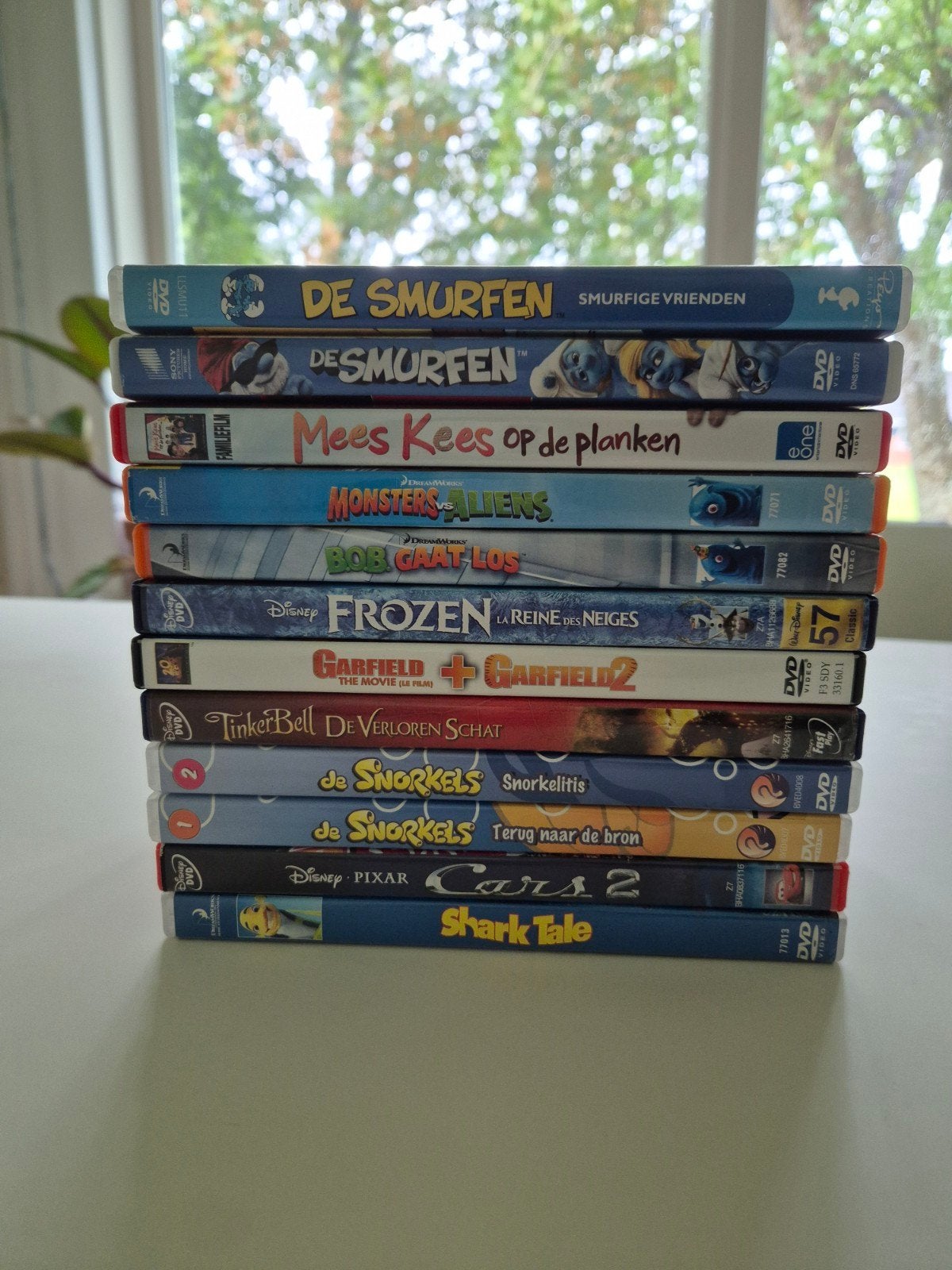 Diverse dvd's: Smurfen, Disney, Cars en meer, Gebruikt, Animatie, Alle leeftijden, Box/collectie