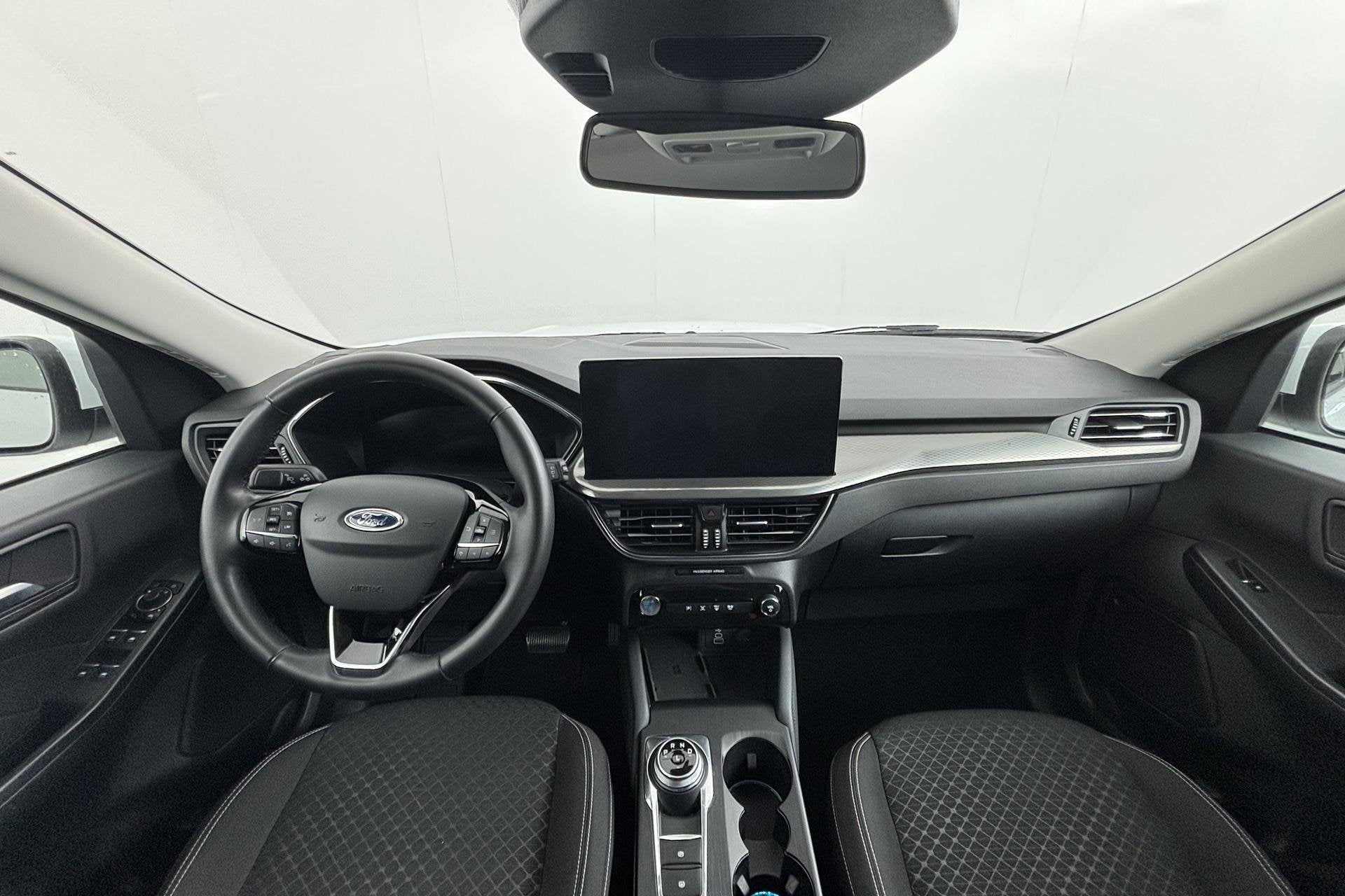 Ford Kuga 2.5 PHEV Titanium Krachtige plug-in hybride met ee, Auto's, Gebruikt, Euro 6, Wit, Bedrijf
