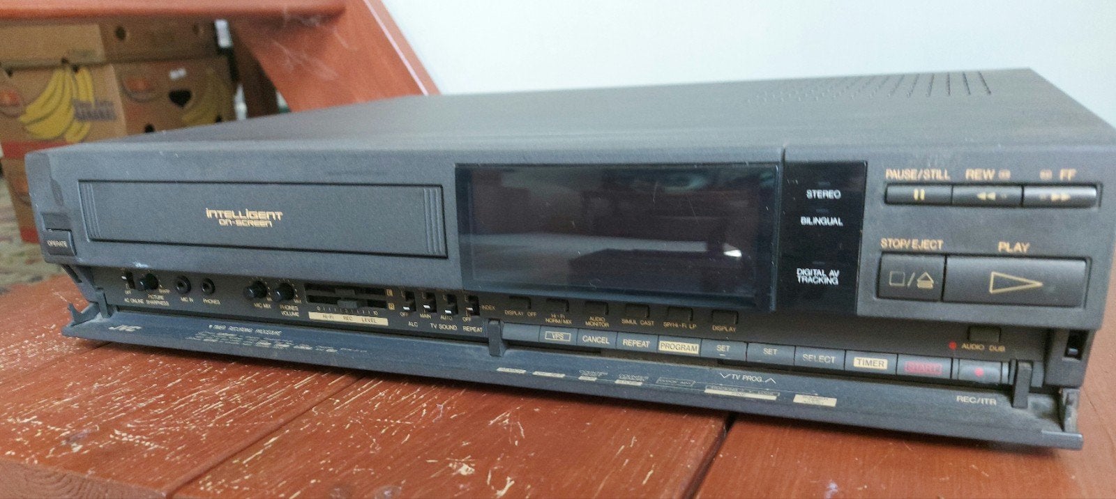 HiFi  JVC Videorecorder HR D860E (opknapper), Ophalen of Verzenden, Niet werkend, VHS-speler of -recorder