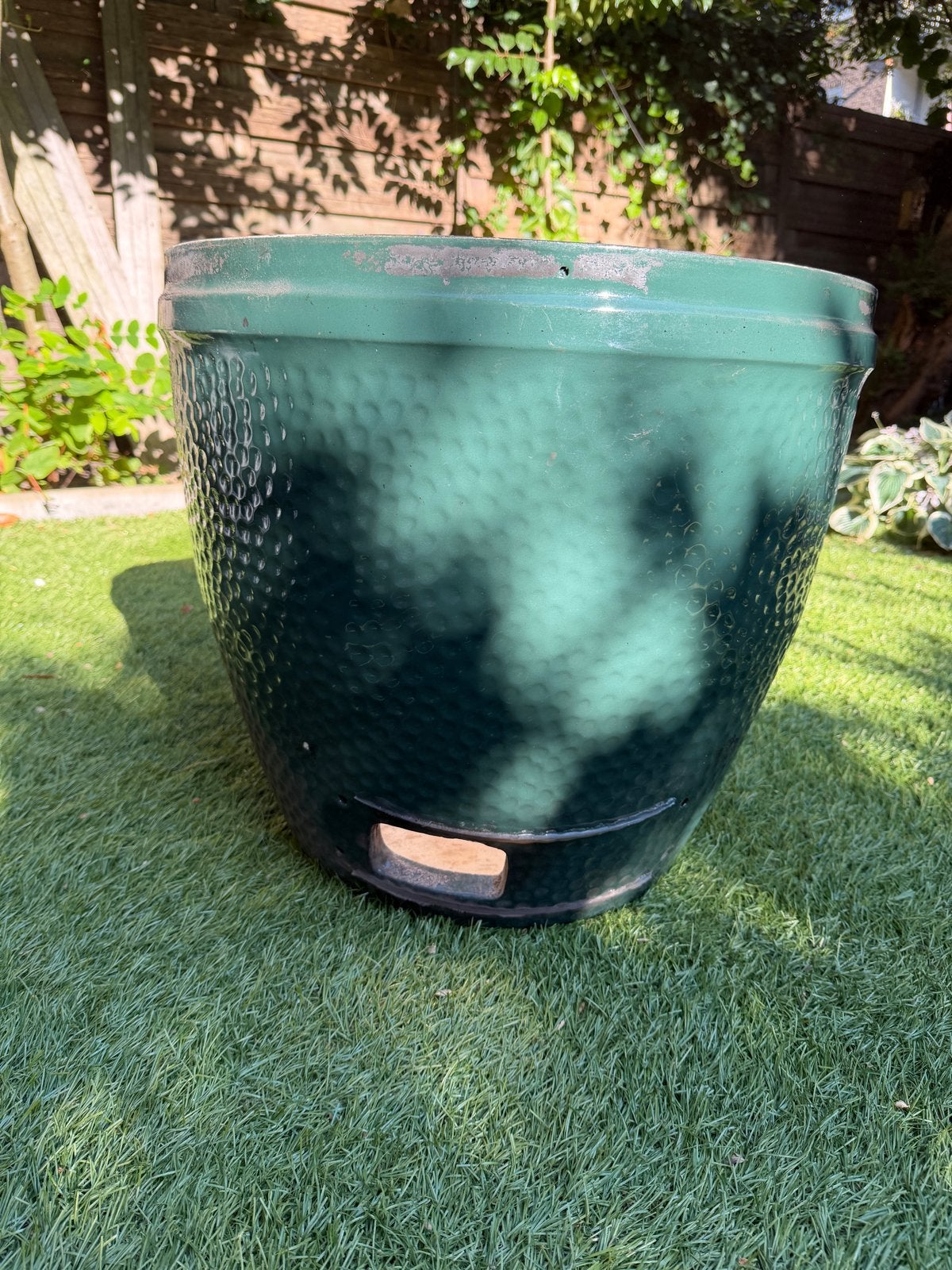Big Green Egg onderkant base (alleen keramische basis), Ophalen, Gebruikt
