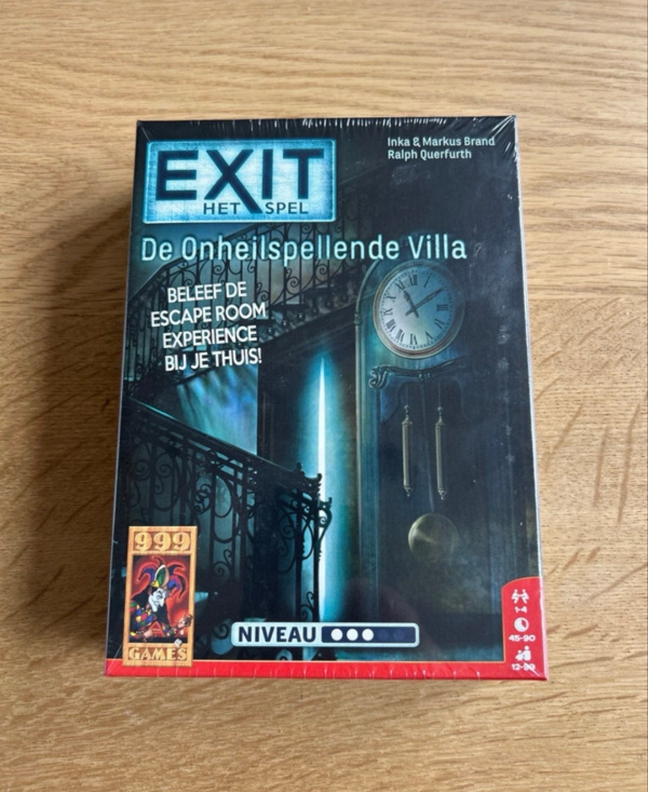EXIT Het Spel: De Onheilspellende Villa - Escape Room, Een of twee spelers, Ophalen of Verzenden, Nieuw
