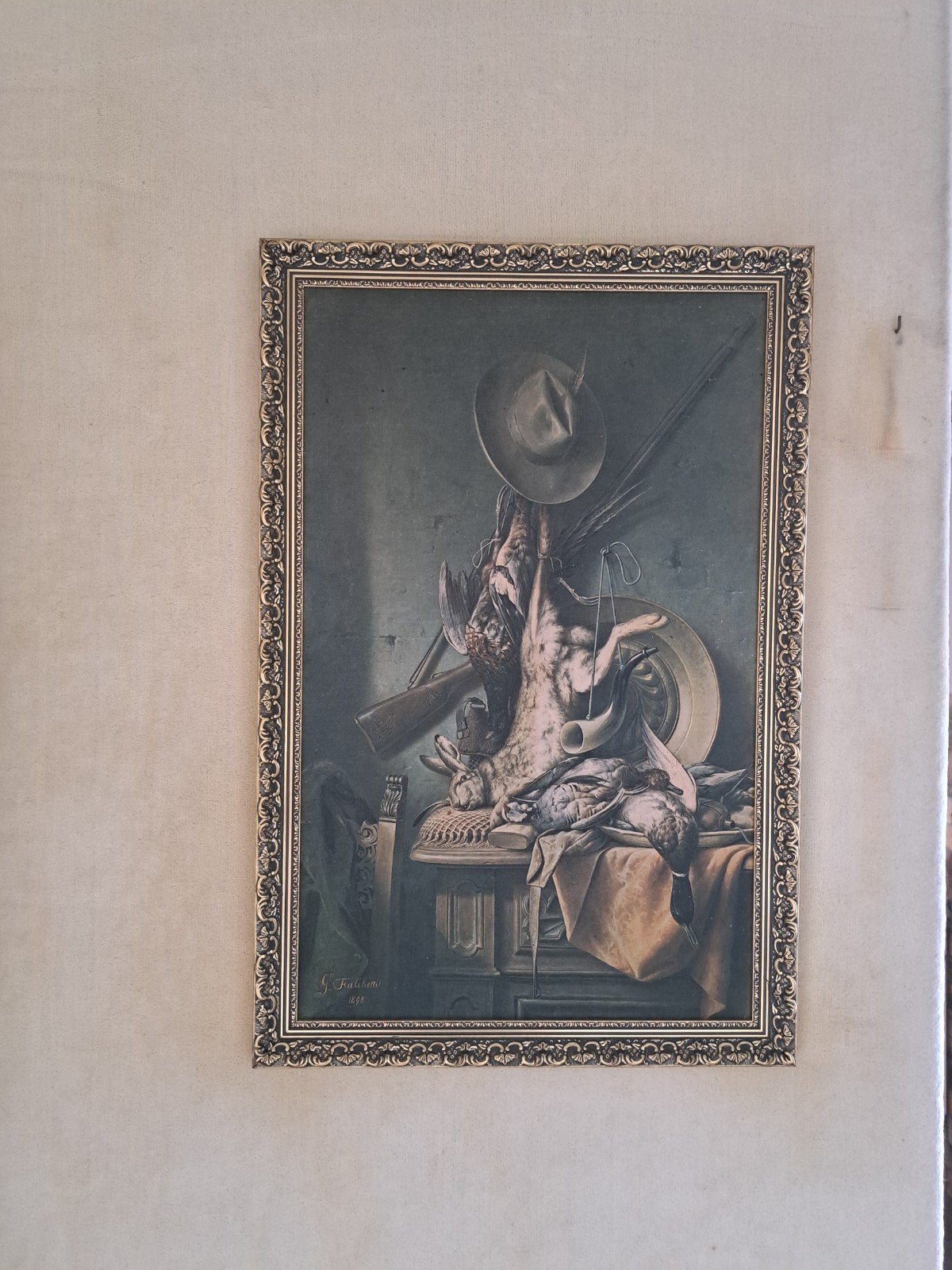 Stil leven schilderij, Antiek en Kunst, Kunst | Etsen en Gravures, Ophalen