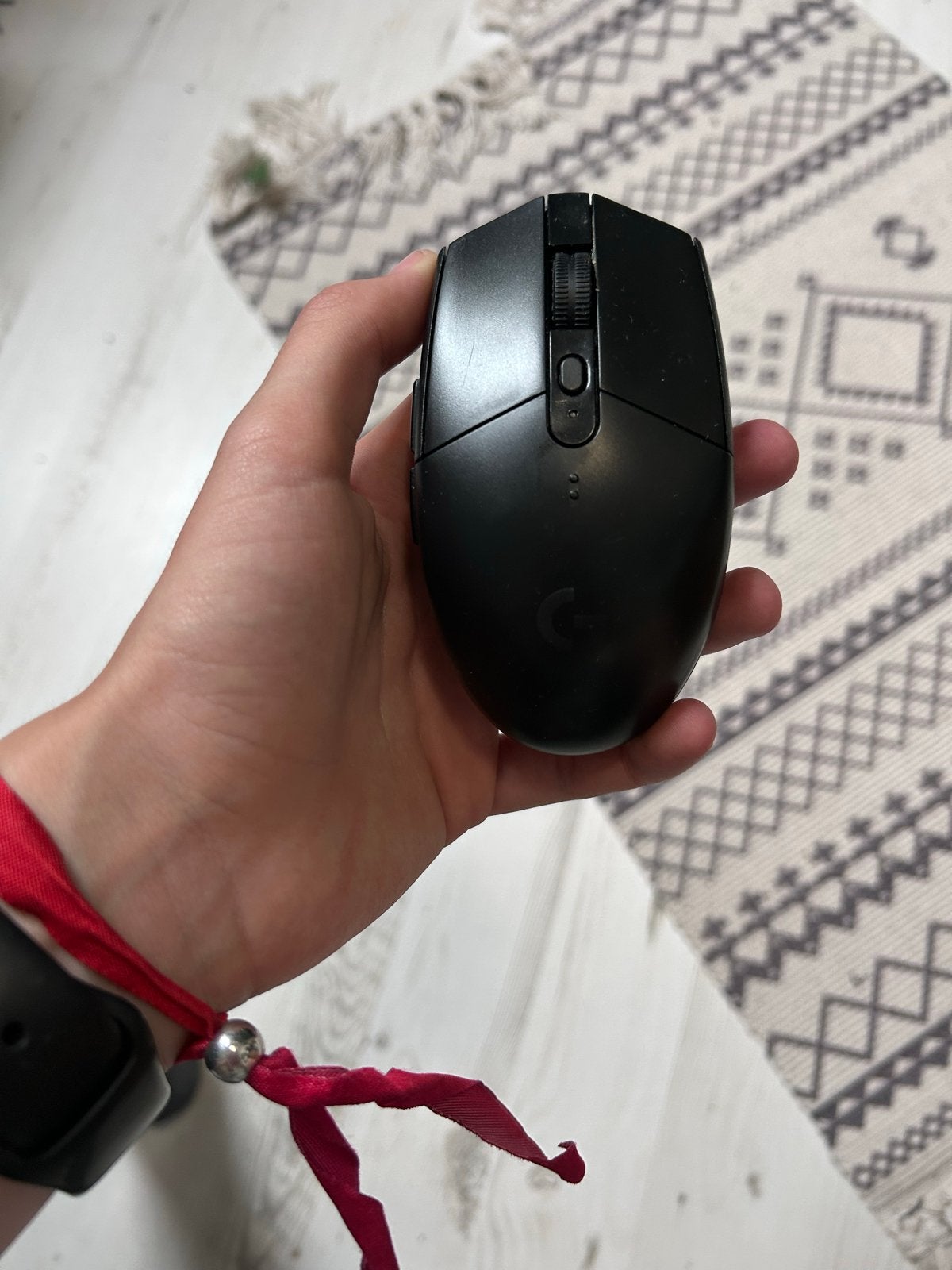 Logitech G305 Draadloze Gaming Muis - Zwart, Computers en Software, Muizen, Verzenden, Draadloos, Muis, Gaming muis