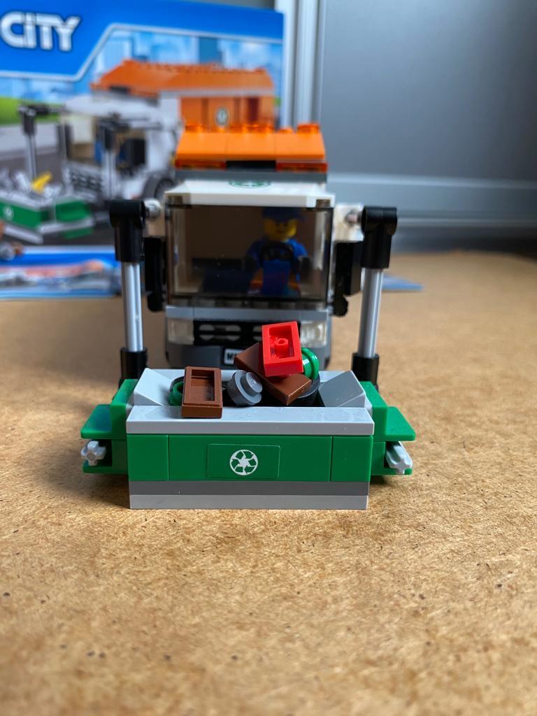 LEGO City Huisvuilwagen 60118 - Compleet met Instructies, Ophalen of Verzenden, Zo goed als nieuw, Complete set, Lego