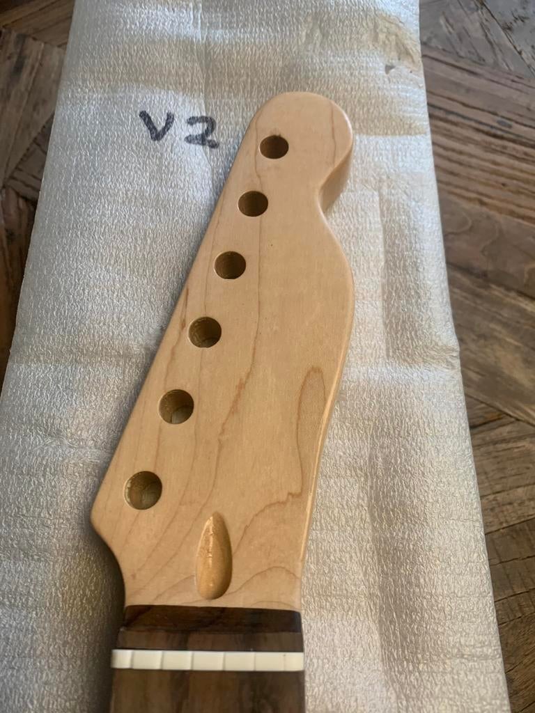 Telecaster hals” 21 frets- rosewood toets- V  profiel”TLV2, Muziek en Instrumenten, Instrumenten | Onderdelen, Nieuw, Elektrische gitaar