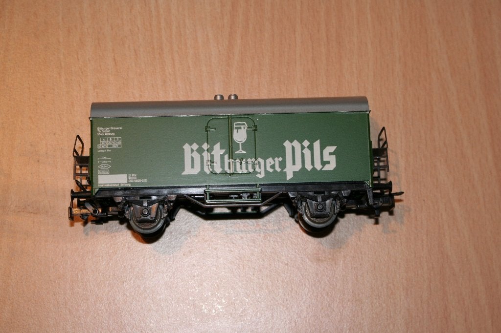 Marklin Bier Bitpils Wagon., Ophalen, Wisselstroom, Wagon, Zo goed als nieuw