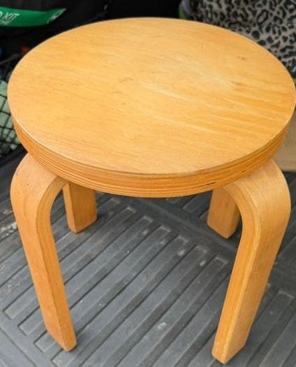 Ikea krukje aalto alvar 30 cm frosta, Ophalen of Verzenden, Zo goed als nieuw, Hout