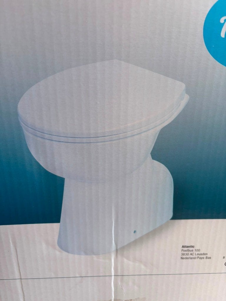 wc, Ophalen, Nieuw, Steen, Toilet