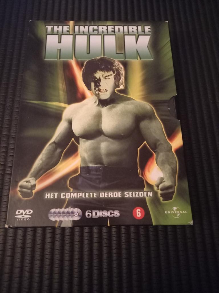 The Incredible Hulk origineel, Vanaf 16 jaar, Ophalen of Verzenden, Zo goed als nieuw, Boxset