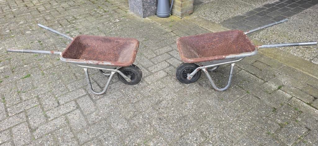 Sier kruiwagentjes voor tuinplanten, Ophalen, Rond, Metaal, Minder dan 30 cm