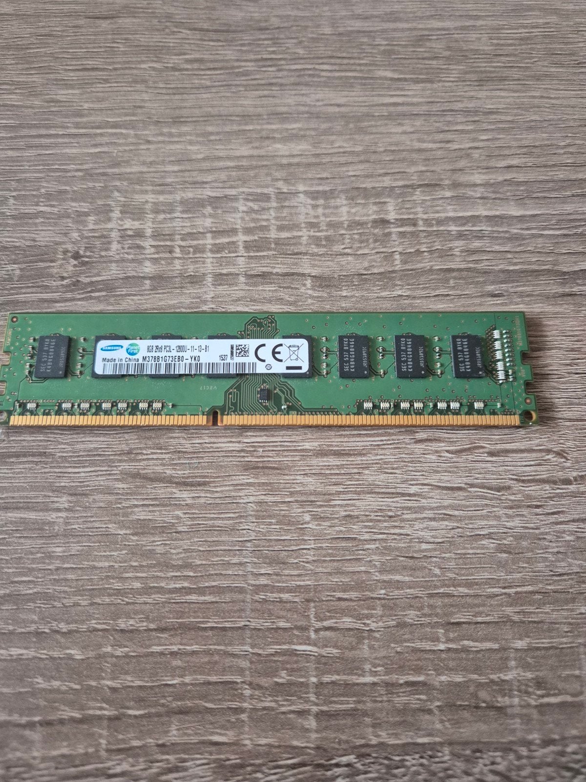 Samsung 8GB DDR3 RAM PC3L-12800U Geheugenmodule, Computers en Software, RAM geheugen, Ophalen, Gebruikt, Server, 8 GB