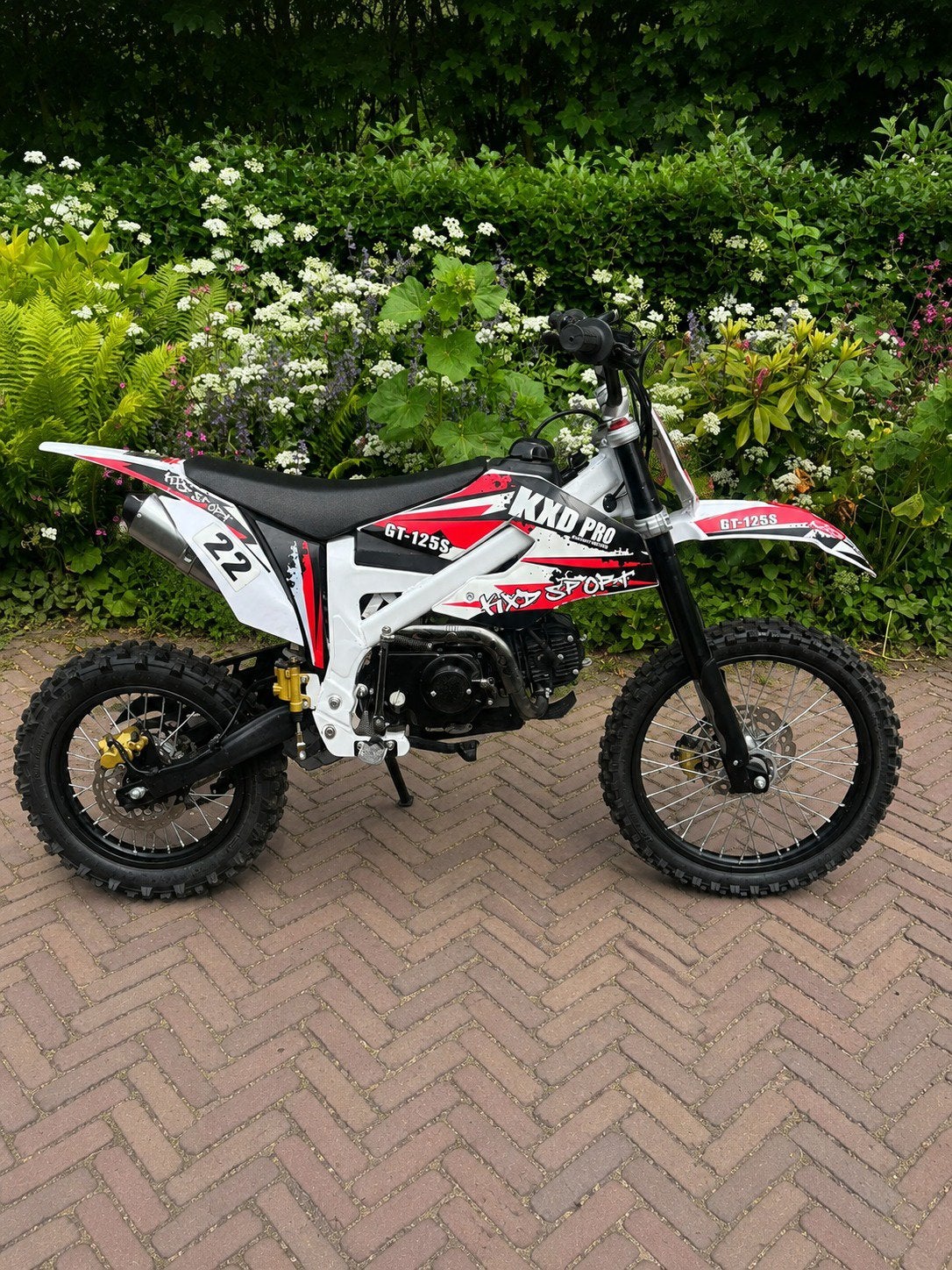 Crossmoter 125cc, 2x gebruikt, Ophalen, Zo goed als nieuw, Overige typen