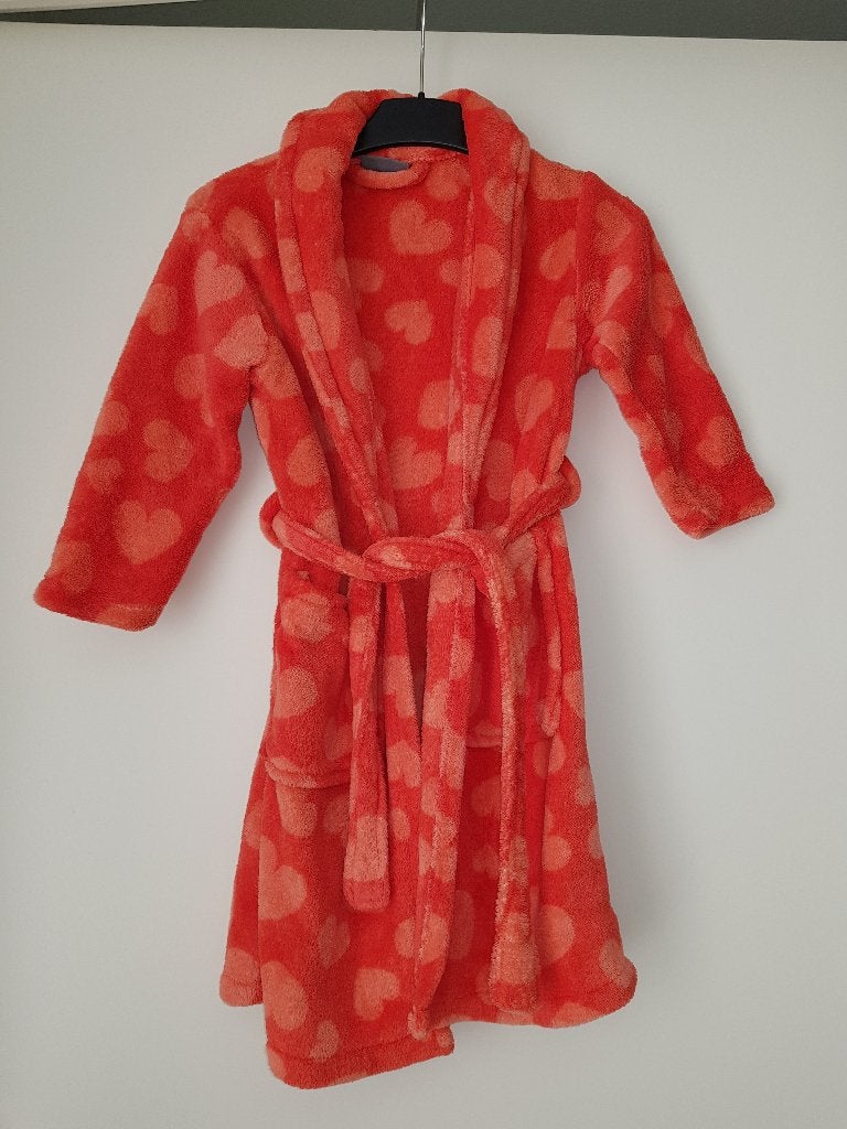 Badjas voor meisjes -- maat 104 / 110 -- Bodyzone, Nacht- of Onderkleding, Meisje, Ophalen of Verzenden, Gebruikt