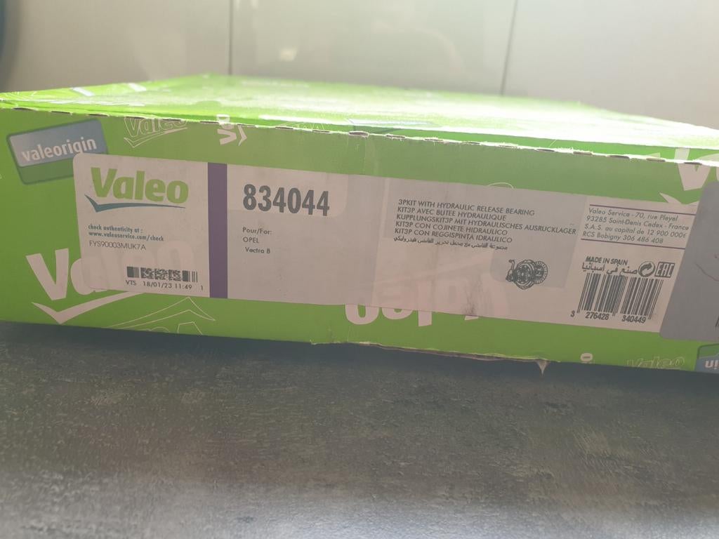 Valeo Koppelingsset 834044, Auto-onderdelen, Ophalen, Nieuw, Opel