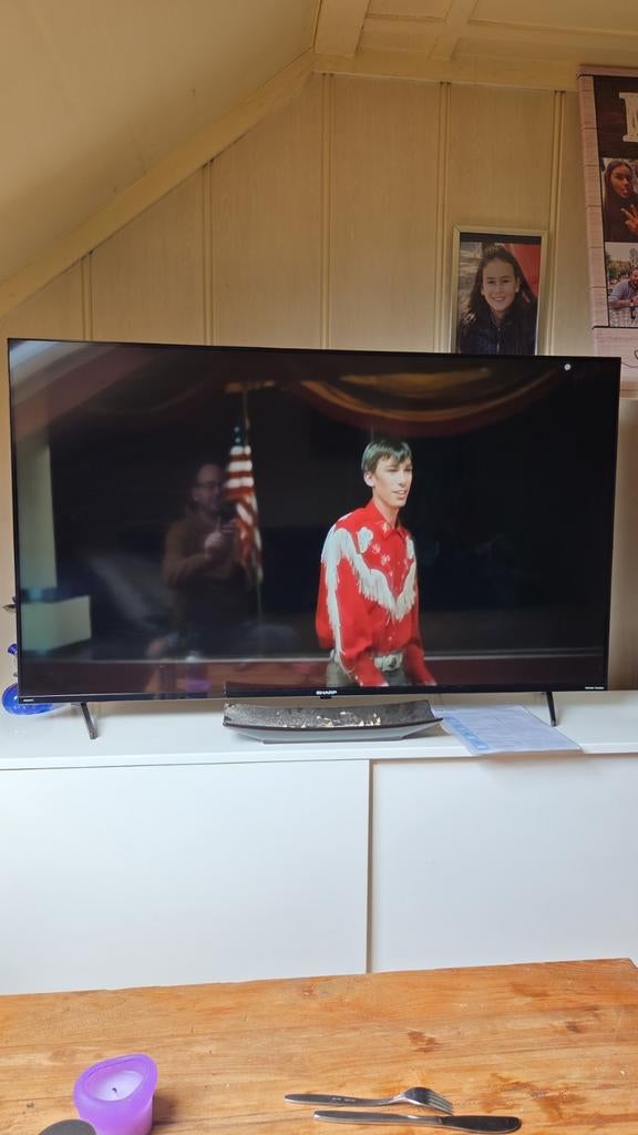 Sharp Smart TV 55 inch, Ophalen