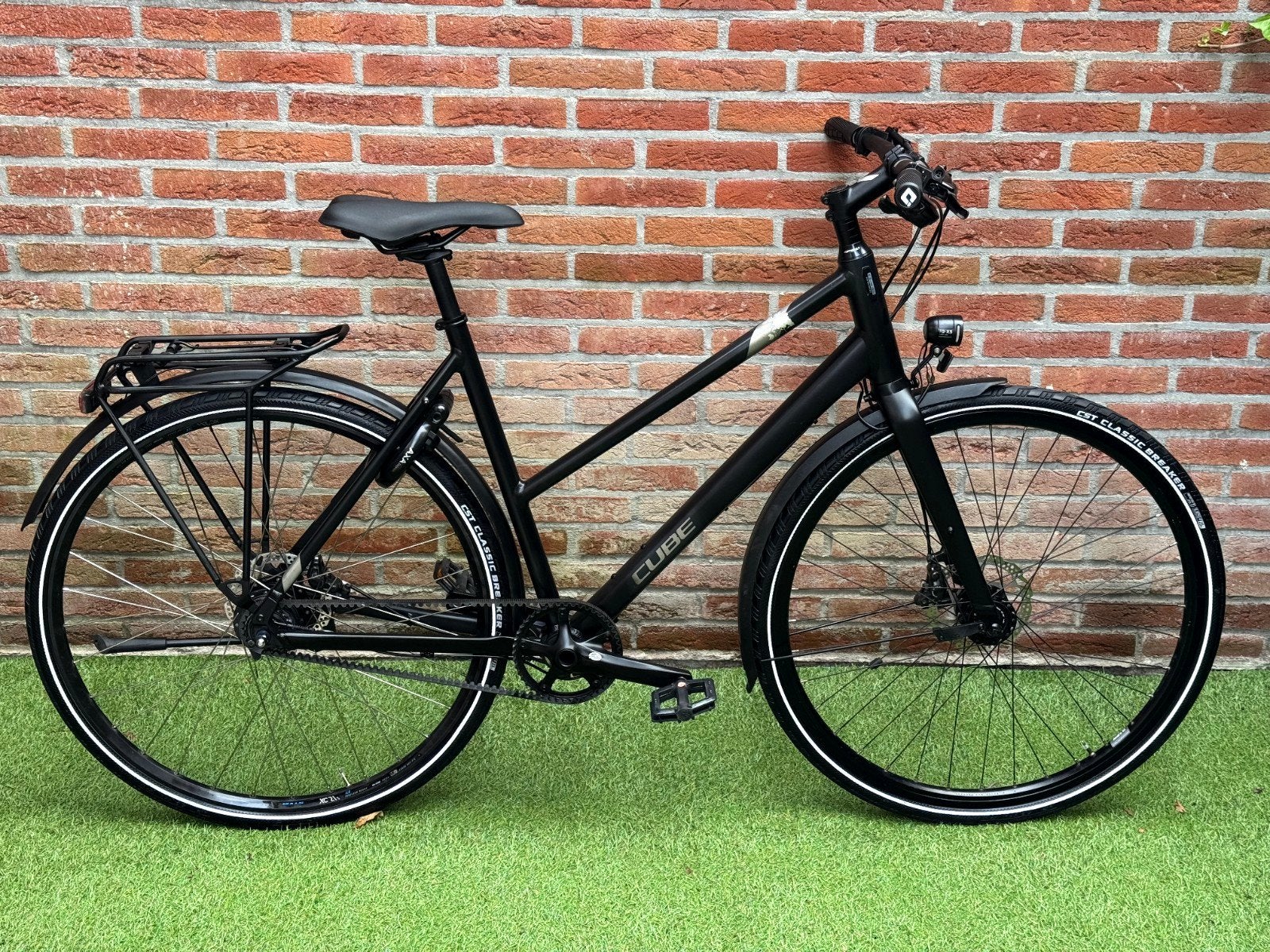 Cube Travel SL Belt Drive Alfine11 CDX Brooks Fiets Hybrid, 28 inch, 53 tot 56 cm, 10 tot 15 versnellingen, Zo goed als nieuw