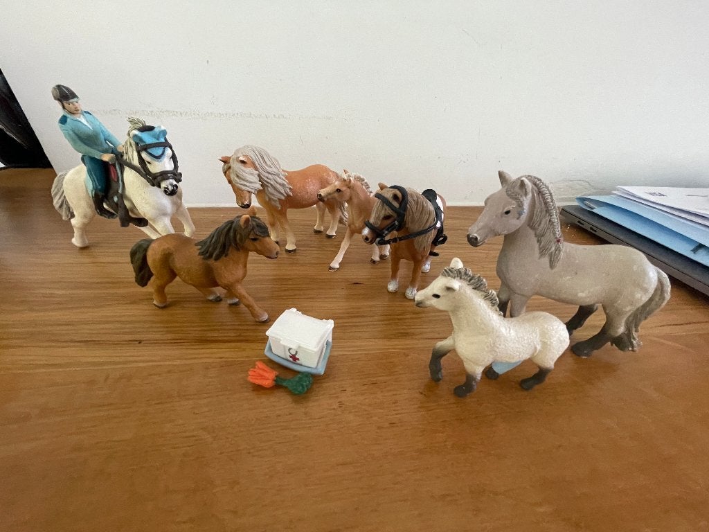 Schleich paarden groep, Ophalen, Zo goed als nieuw, Jongen of Meisje