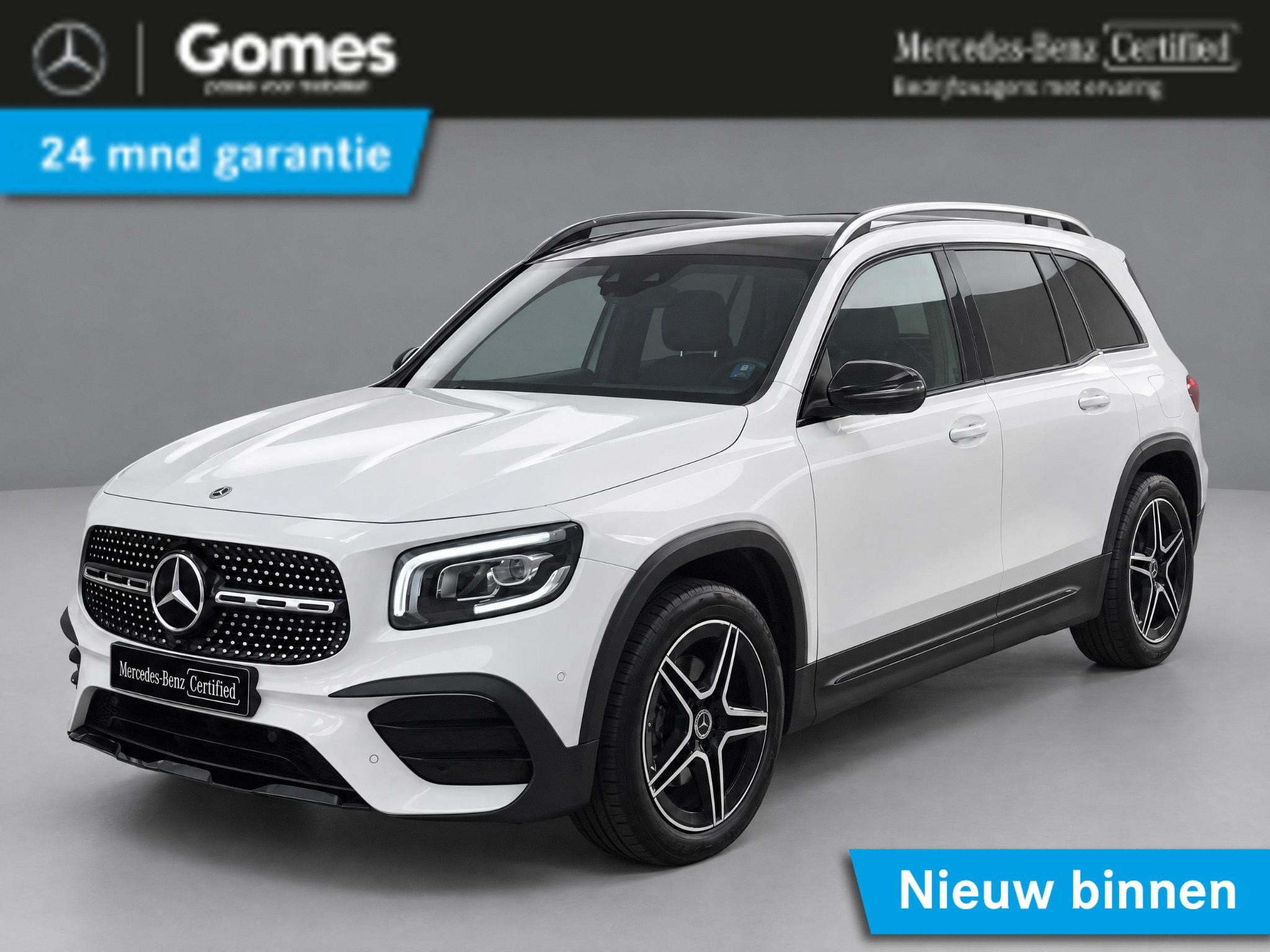 Mercedes-Benz GLB 200 Business Solution AMG, Auto's, 4 cilinders, Leder en Stof, Origineel Nederlands, Bedrijf