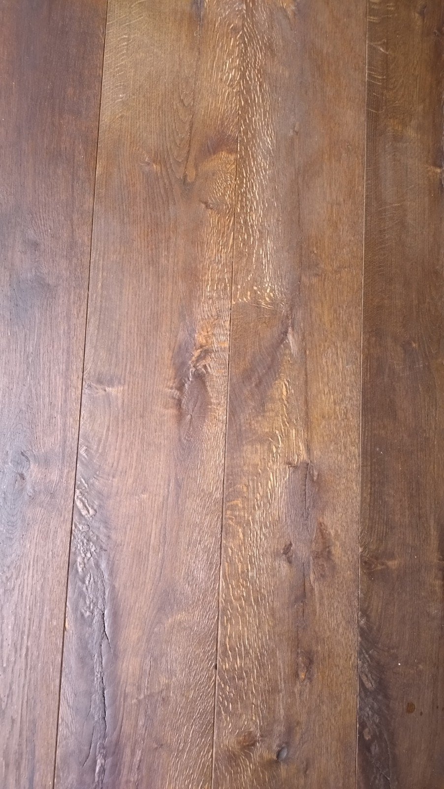 mooie raftwood eiken vloer, ong 30 m2., Gebruikt, 10 m² of meer, 10 tot 30 cm, Hout