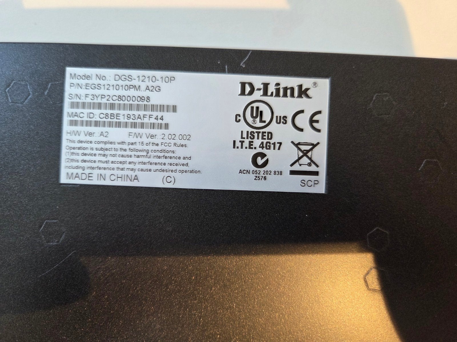 D-Link DGS-1210-10P PoE Gigabit Smart Switch – 8 poorten SFP, Ophalen