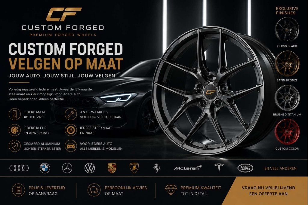Forged Velgen Op Maat Custom Forged Velgen Voor Iedere Auto, Auto-onderdelen, Niet ingevuld, Niet ingevuld, Niet ingevuld