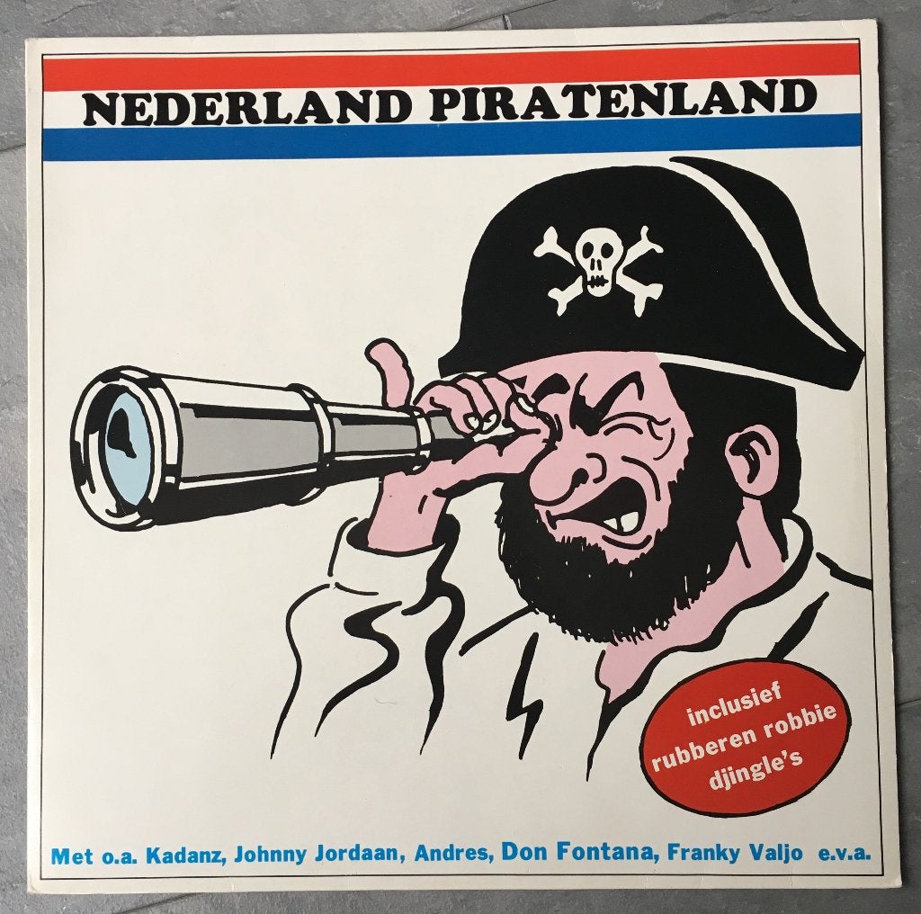 Nederland Piratenland op Lp, LP, Ophalen of Verzenden, Pop, 12 inch