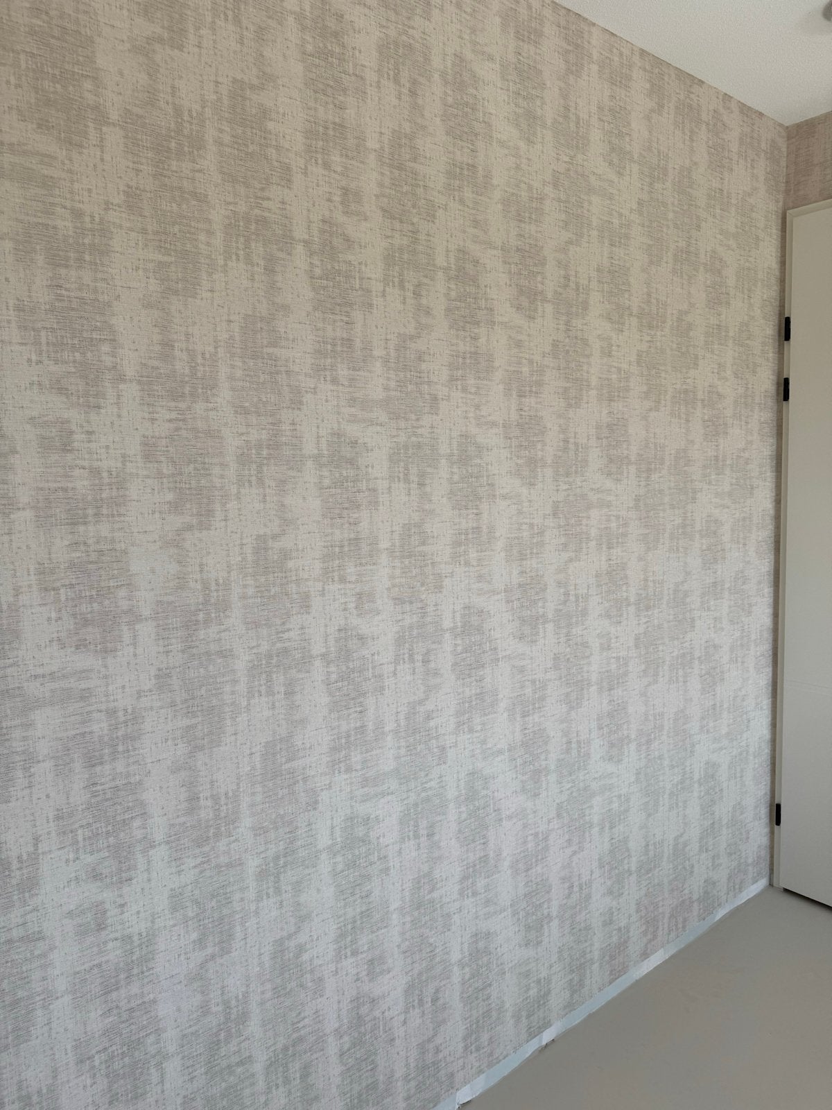 Casamance Vinylbehang - Beige/Grijs met subtiele structuur, Ophalen, Overige merken, Beige, Structuur