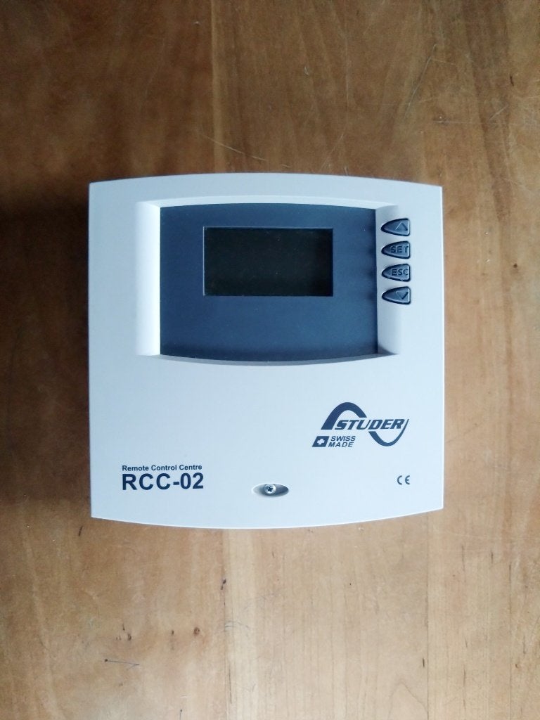 Studer RCC-02 - Remote Control voor XTM XTH series en mppt's, Verzenden, Gebruikt, Overige typen
