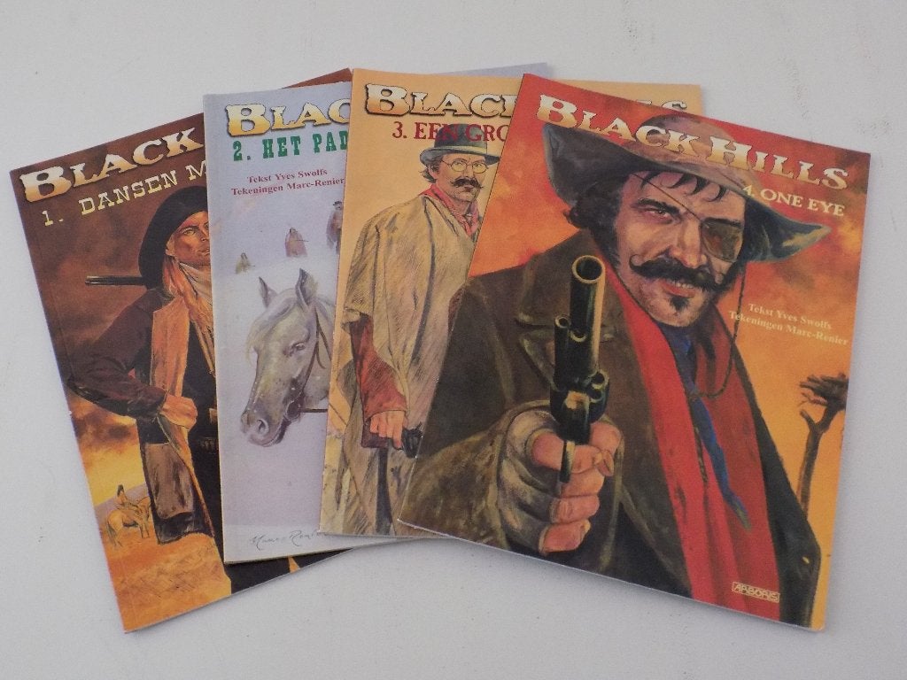 Black Hills ~ Complete serie 1 t/m 4, Boeken, Complete serie of reeks, Ophalen of Verzenden, Zo goed als nieuw
