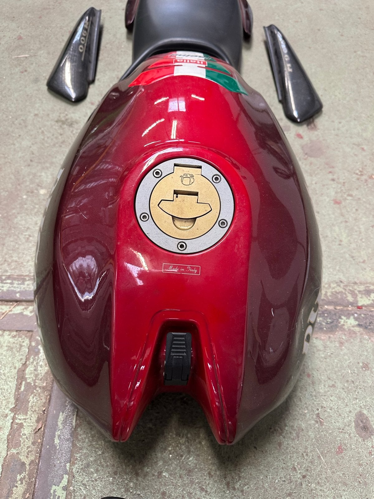 Ducati Monster 900 Brandstoftank - Rood/Zwart, Ophalen of Verzenden, Gebruikt