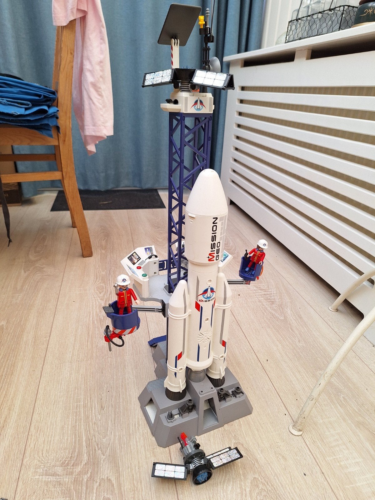 Playmobil 6195 Ruimteraket met Lanceerplatform en Astronaute, Kinderen en Baby's, Ophalen of Verzenden