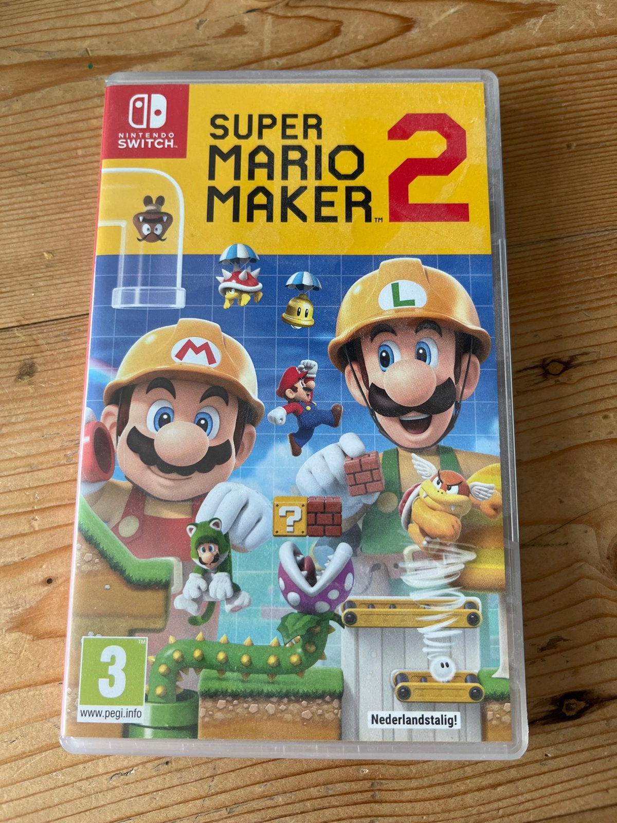 Super Mario Maker 2 - Nintendo Switch, Spelcomputers en Games, Eén computer, Ophalen of Verzenden, Zo goed als nieuw, Platform