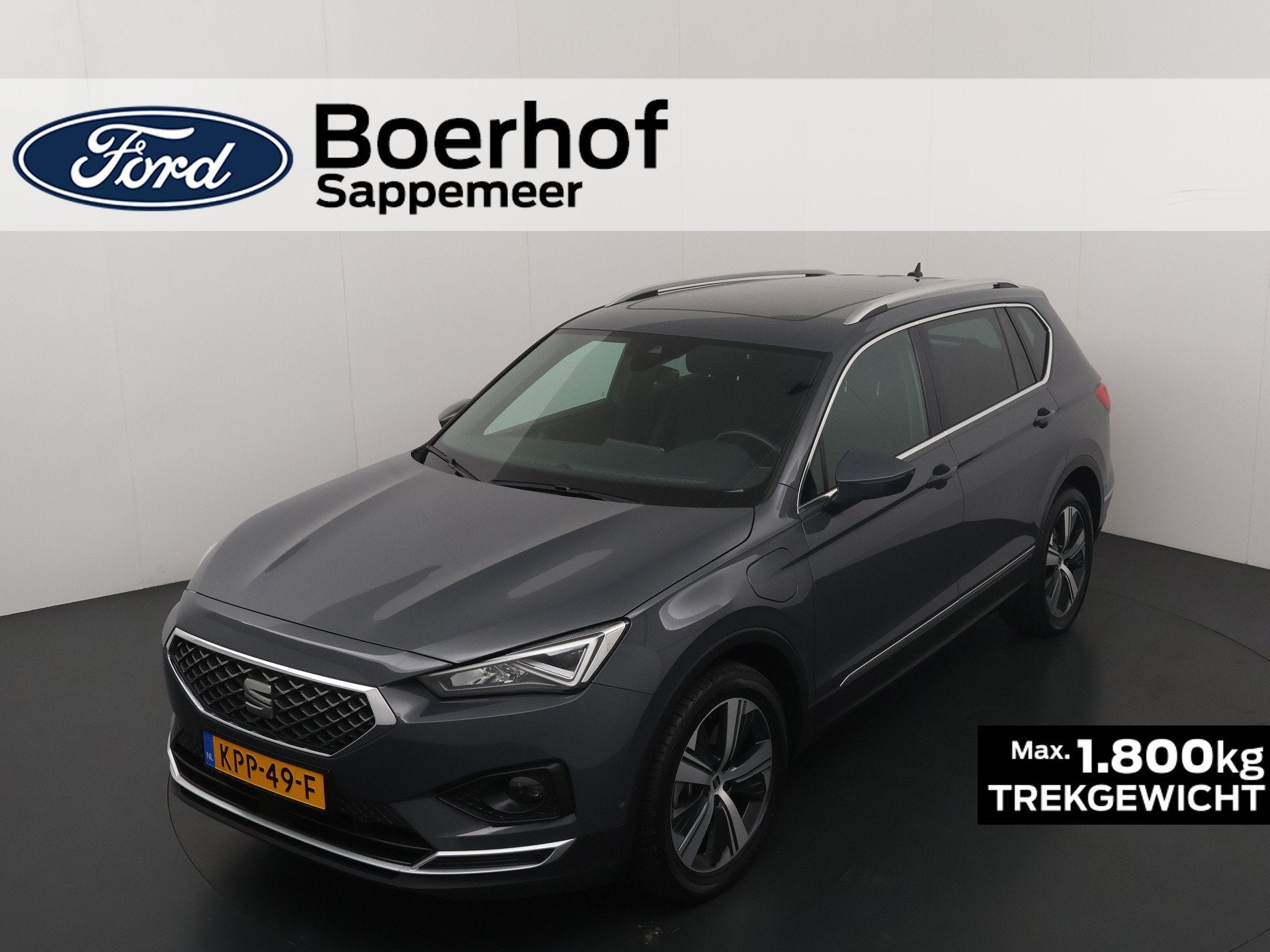 SEAT Tarraco 1.4 TSI 245 pk e-Hybrid PHEV Xcellence | Trekha, Auto's, 12 maanden, 4 cilinders, Adaptive Cruise Control, Hybride Elektrisch/Benzine