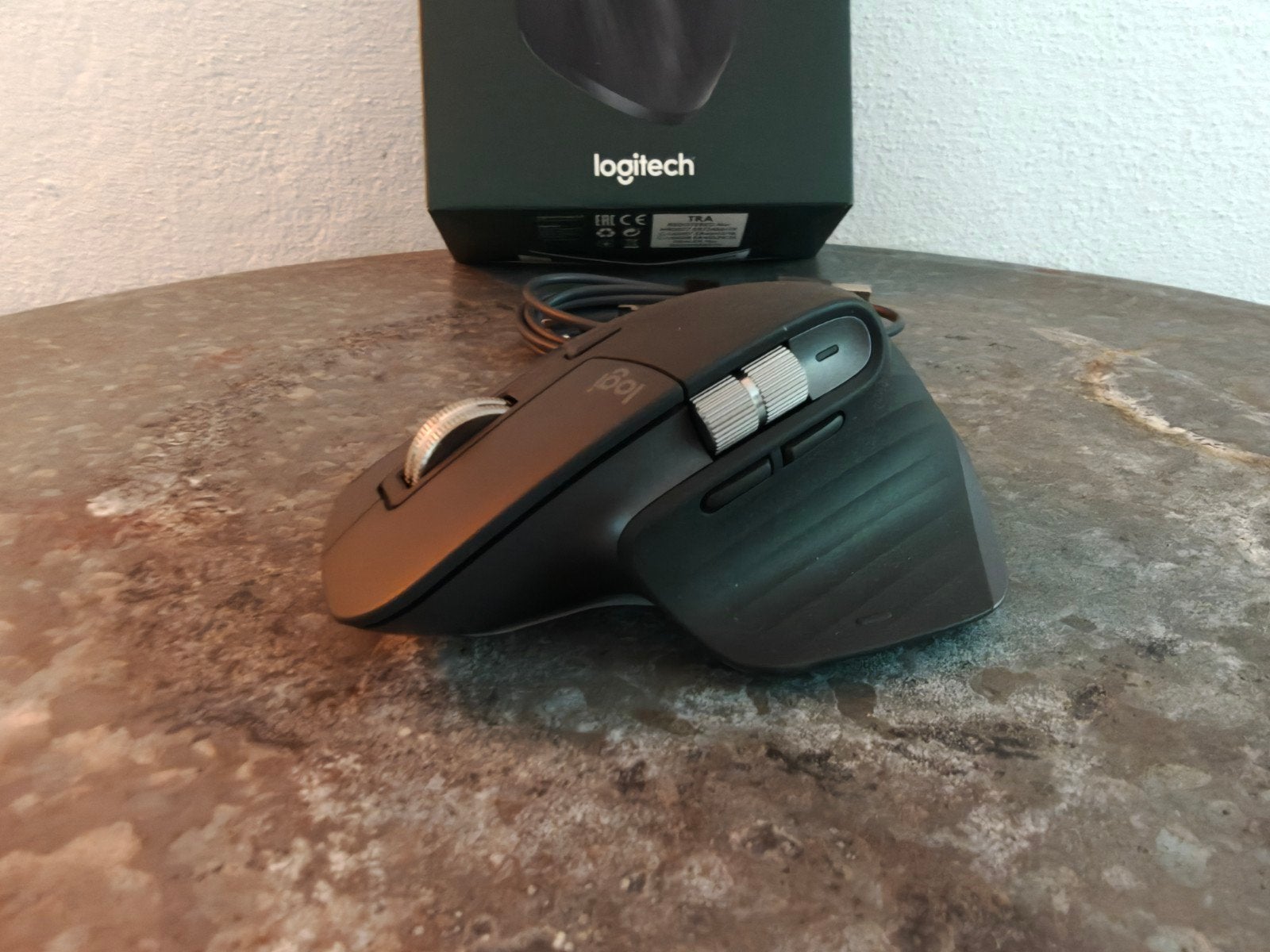 Logitech MX Master 3 Draadloze Muis - Zo goed als nieuw, Computers en Software, Rechtshandig, Muis, Ergonomisch, Logitech