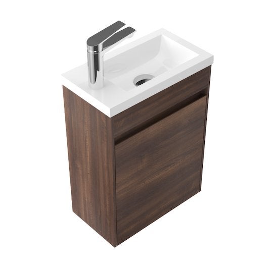 NIEUW! Toiletmeubel, walnoot, waskom+onderkast, Elin 40, Huis en Inrichting, Woonaccessoires | Overige, Ophalen of Verzenden, Nieuw