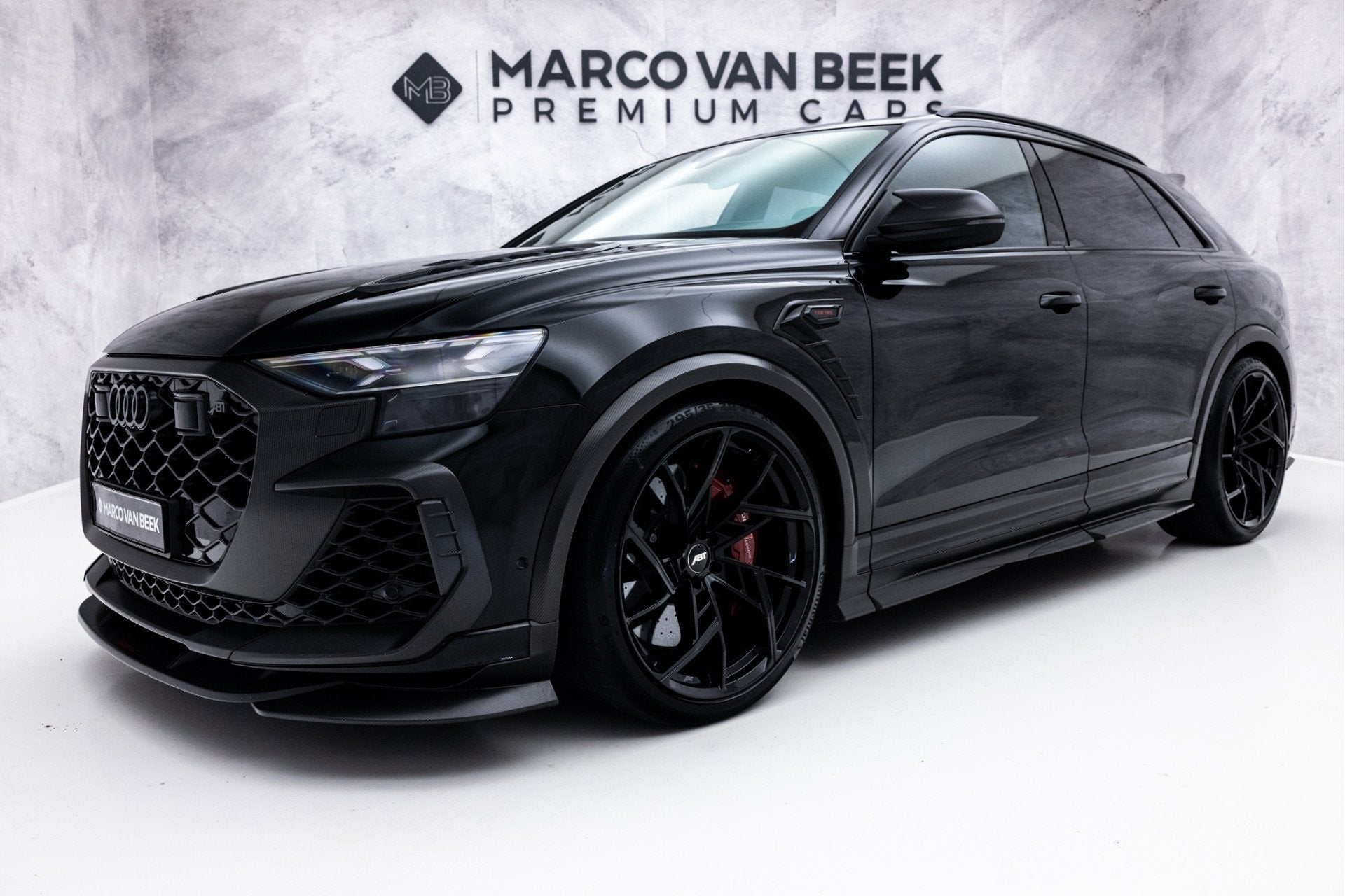 Audi RS Q8 4.0 TFSI 760 PK ABT Legacy Edition 1/125 | Pano |, Auto's, Gebruikt, Zwart, Leder, Vierwielaandrijving