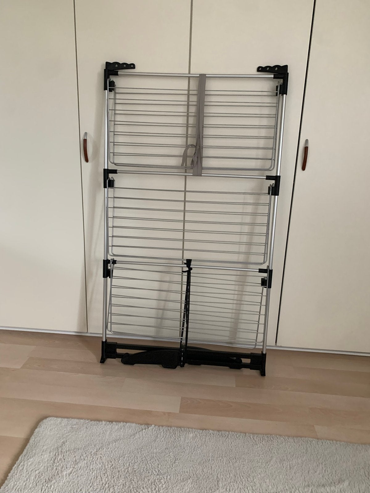 Opvouwbaar droogrek met 3 lagen, Tuin en Terras, Ophalen, Zo goed als nieuw, Wasrek
