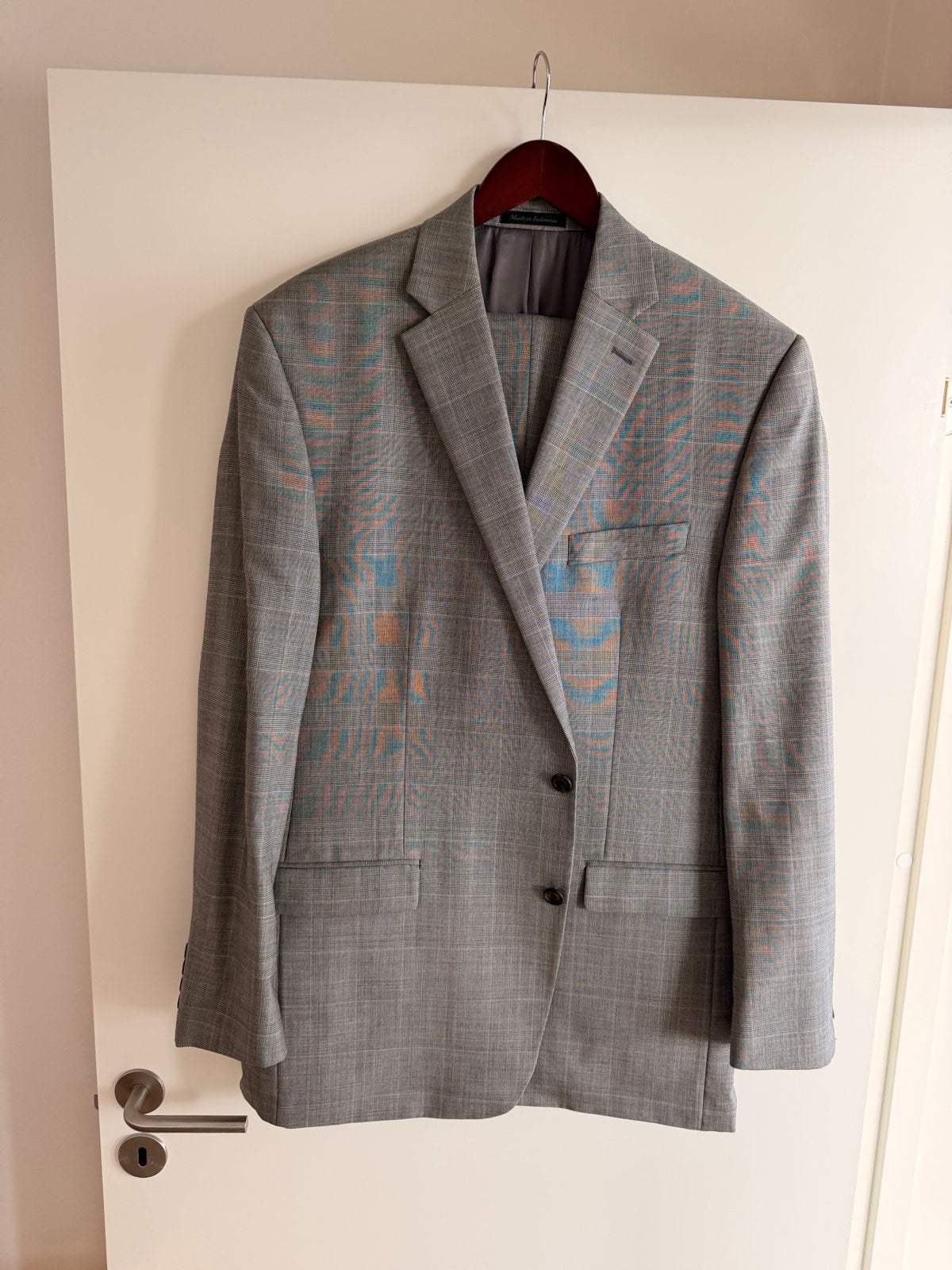 Lauren Ralph Lauren pak 100% wol maat 44L/56, Kleding | Heren, Ophalen of Verzenden, Zo goed als nieuw, Maat 56/58 (XL), Grijs