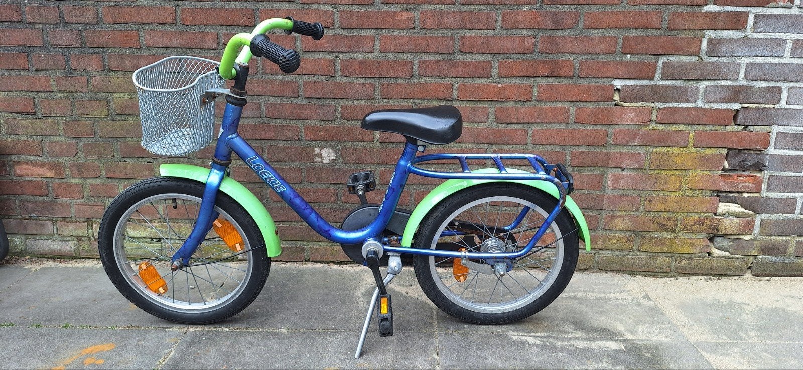Loekie Kinderfiets 16 inch, Ophalen, Gebruikt, Terugtraprem, Loekie