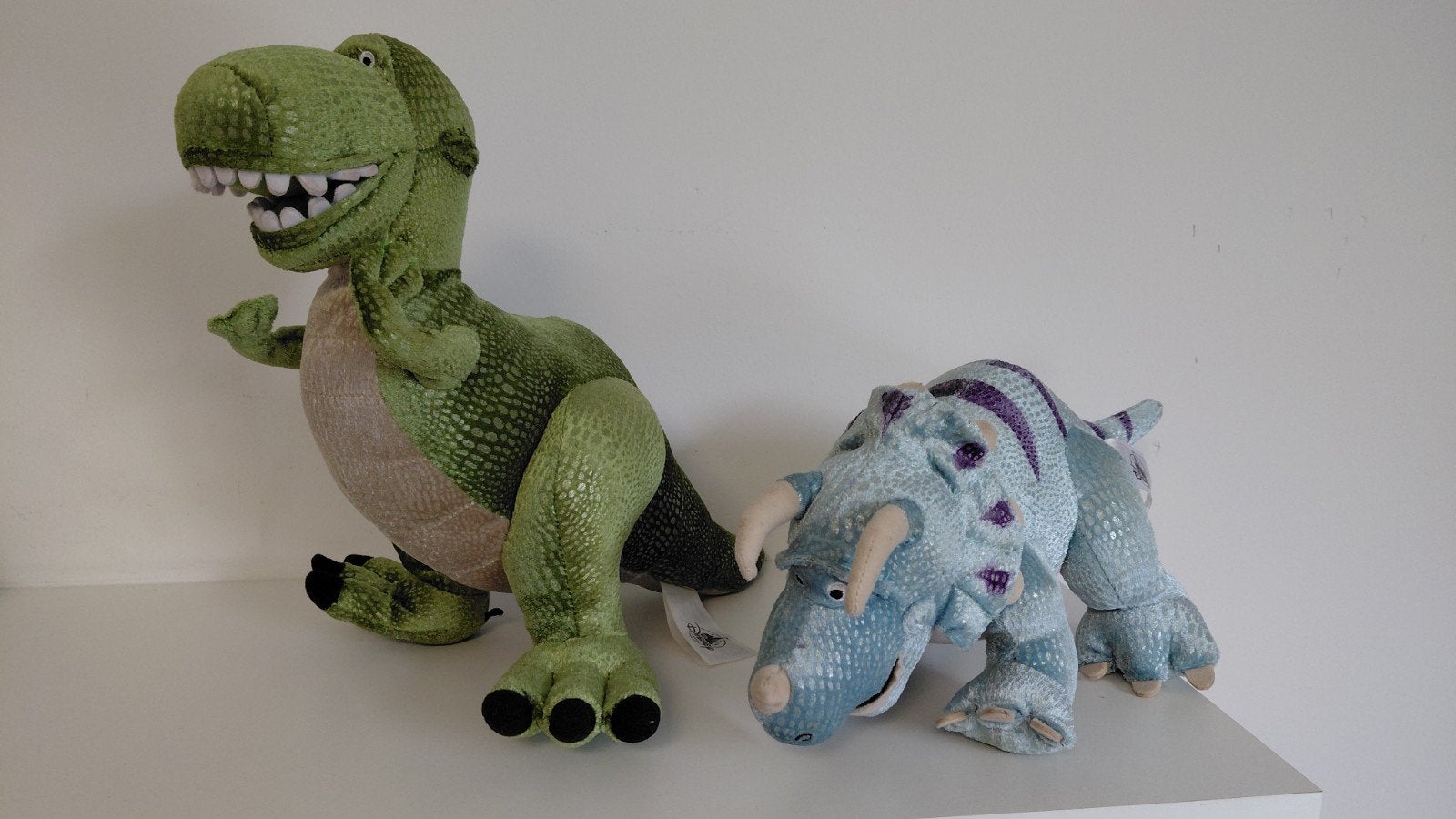 Toy story dino knuffels Disney, Verzamelen, Ophalen of Verzenden, Overige figuren, Zo goed als nieuw, Beeldje of Figuurtje