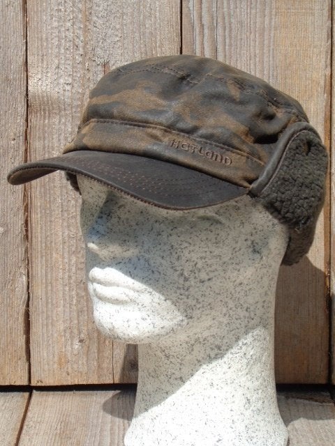 Hatland Headwear bruine camouflage pet S-M-L-XL, Haven 49 2871 CL, Nieuw, Ophalen of Verzenden, Pet