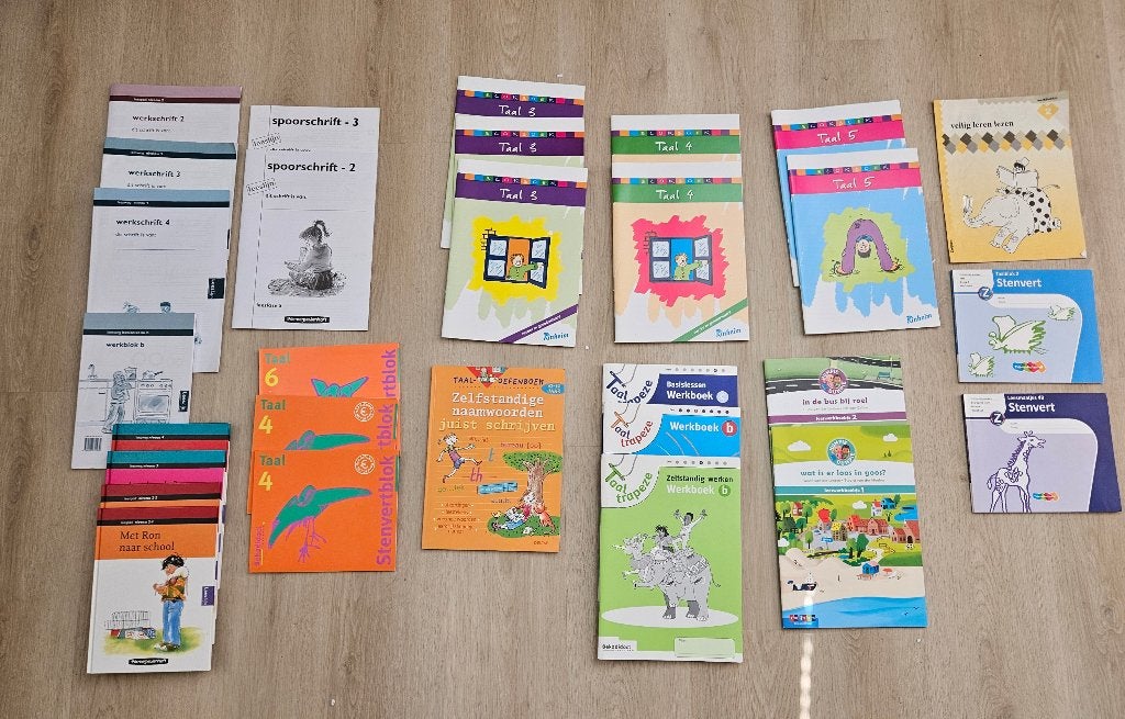 Diverse schoolboeken taaloefenen, Nieuw, Diverse auteurs, Ophalen of Verzenden, Nederlands