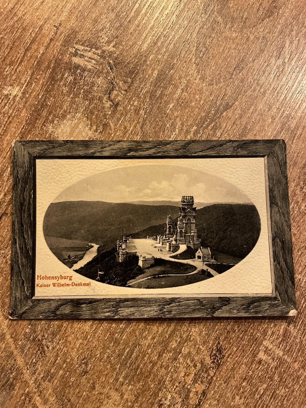 Oude Ansichtkaart Hohensyburg Kaiser Wilhelm-Denkmal, Ophalen of Verzenden, Voor 1920, Gelopen, Duitsland