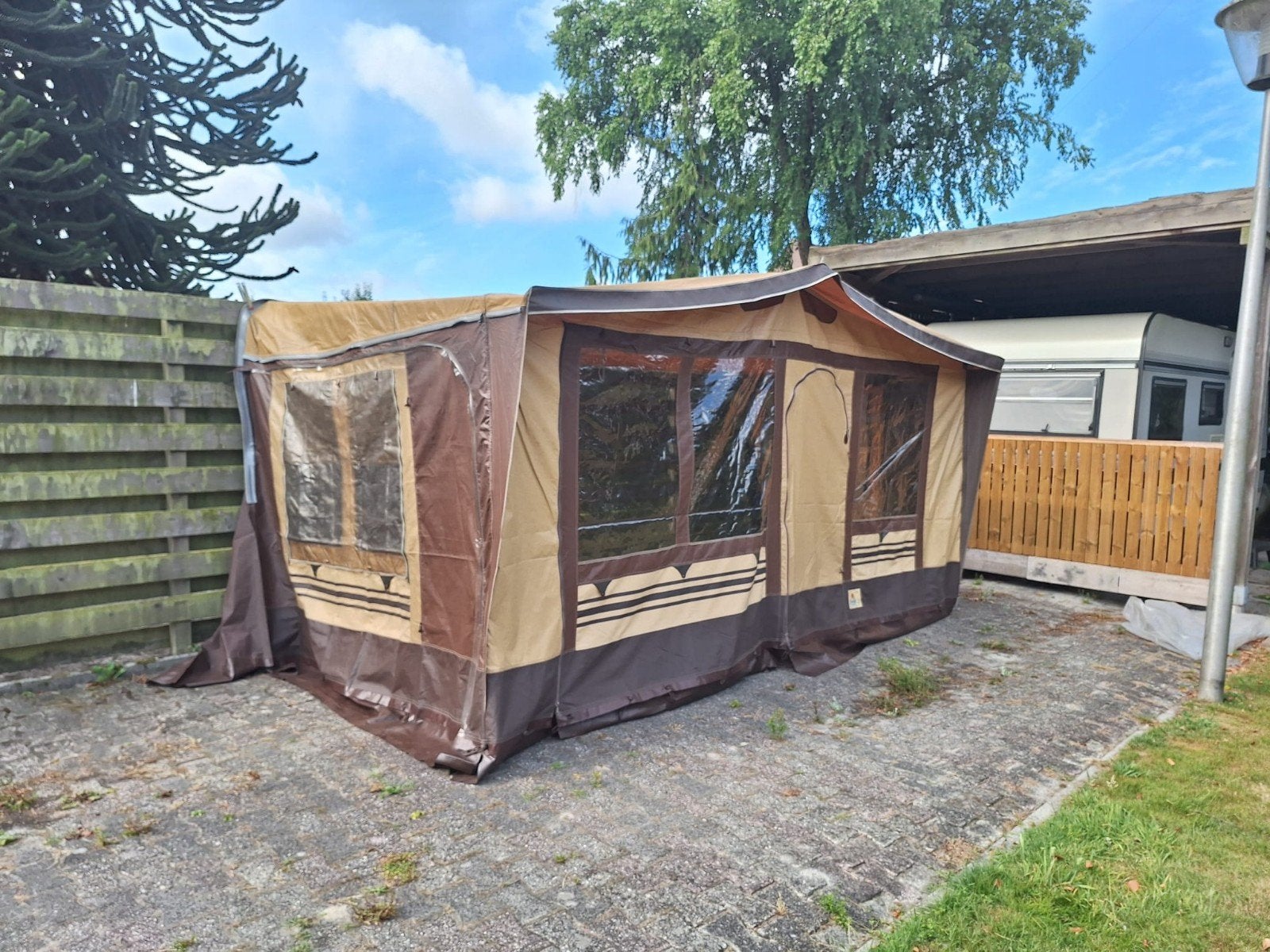 Retro voortent Brand maat 9, Ophalen of Verzenden, Gebruikt