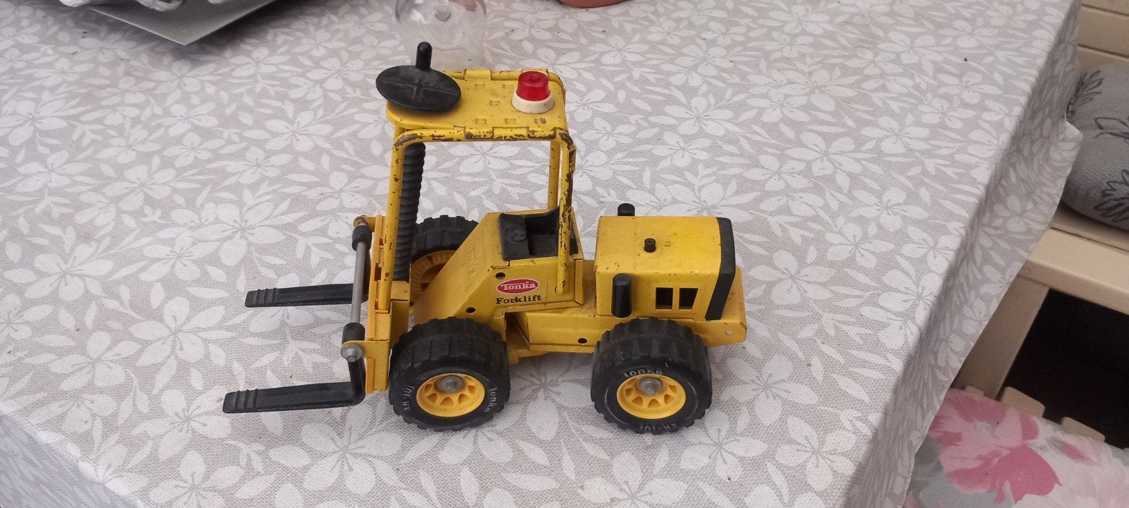Tonka vorkheftruck in goede staat, Ophalen of Verzenden, Gebruikt